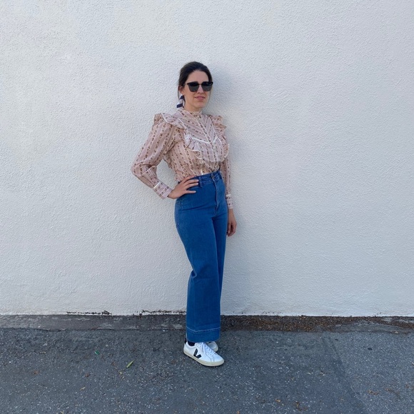 LoveShackFancy Beatrix Ruffled Top - Picture 5 of 5